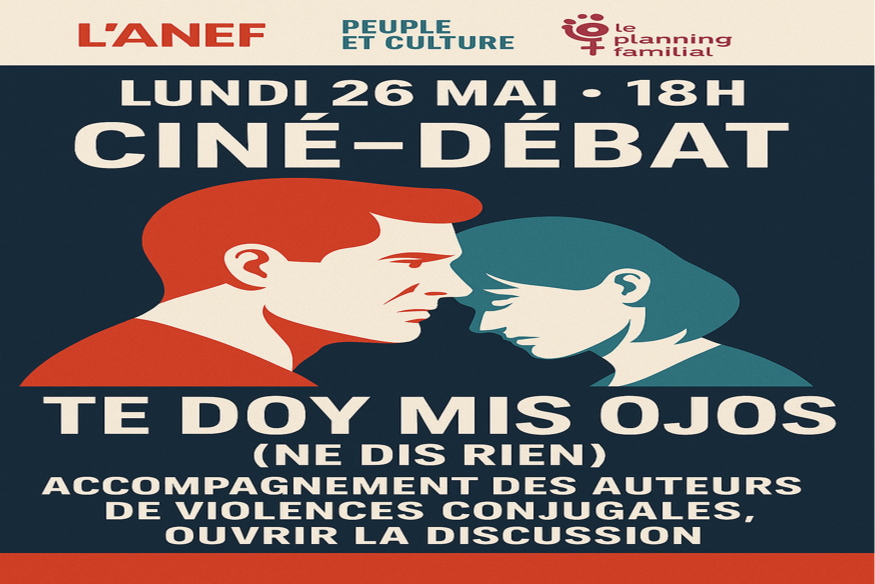 Violences conjugales : un ciné-débat pour oser parler des auteurs