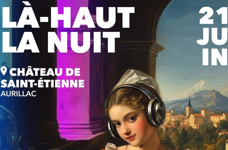La 3e édition de Là-Haut La Nuit aura lieu le samedi 21 juin au château de Saint-Étienne à Aurillac