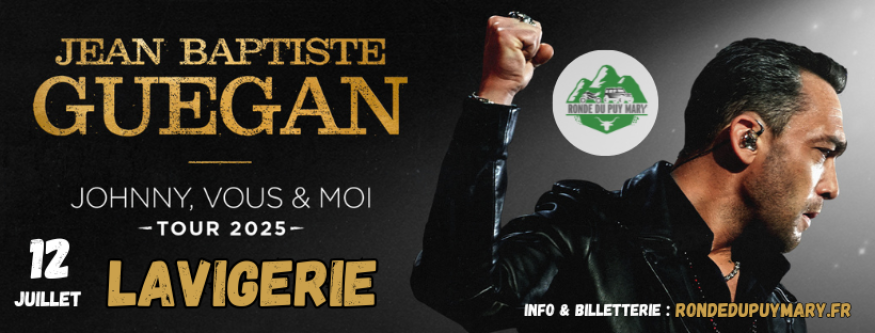 Jean-Baptiste Guégan en concert pour les 40 ans de la Ronde du Puy Mary, le 12 juillet