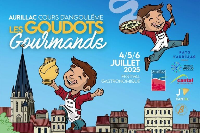 Animations, concerts et saveurs locales : Aurillac lance l’été avec les Goudots Gourmands les 4, 5 et 6 juillet