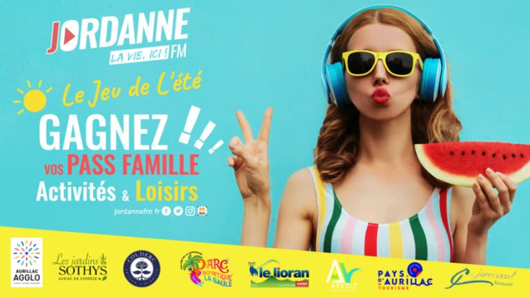 Grand Jeu de l’Été 2025 Jordanne FM