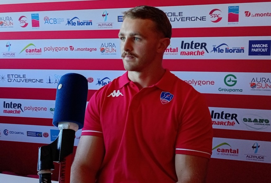 Rugby - Pro D2 - Mattéo Coustalat et Lasha Tabidze, deux recrues déjà très à l'aise dans le projet de jeu aurillacois