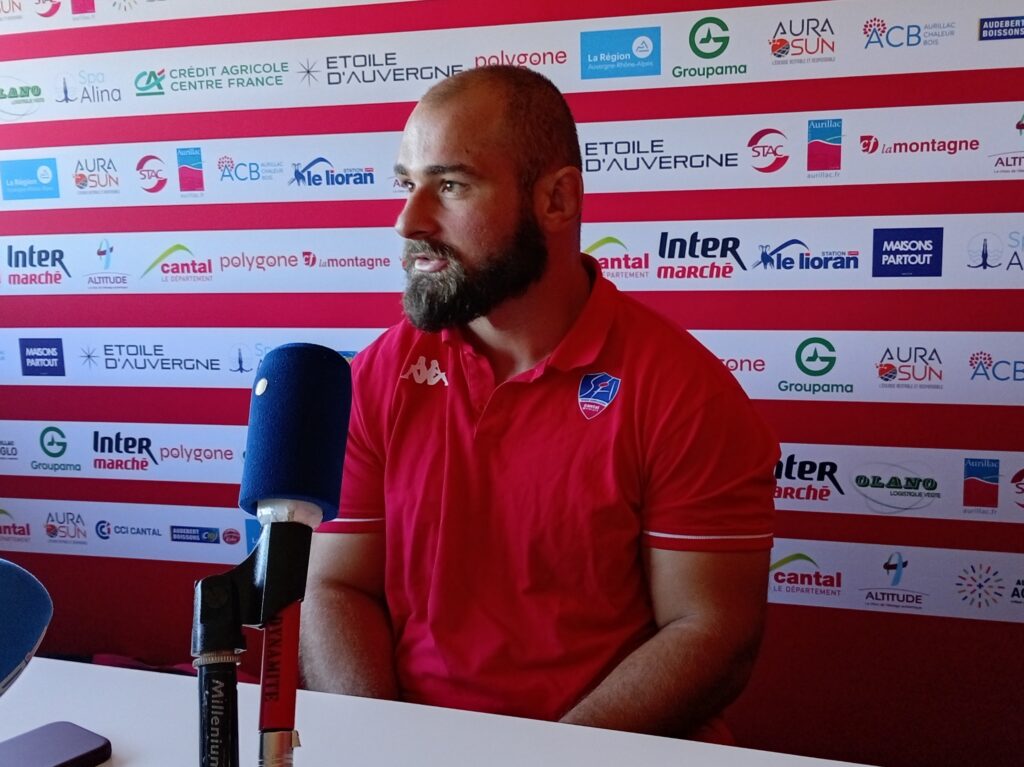 Rugby - Pro D2 - Mattéo Coustalat et Lasha Tabidze, deux recrues déjà très à l'aise dans le projet de jeu aurillacois